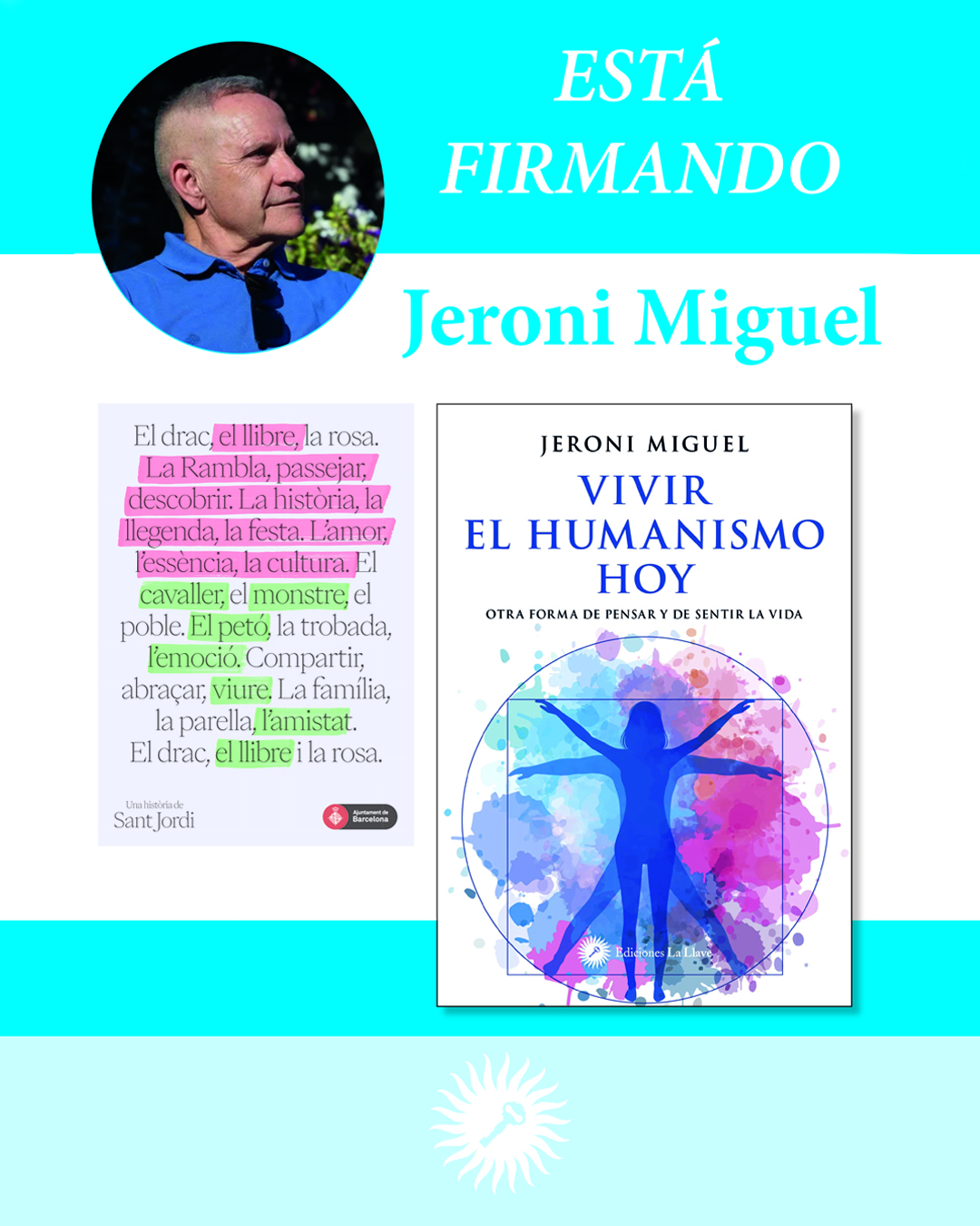 Firma de Libros en Sant Jordi - 23 de abril