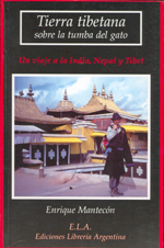 
            Tierra tibetana sobre la tumba del gato