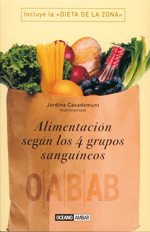 Alimentación según los 4 grupos sanguíneos
