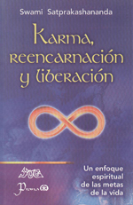 
            Karma, reencarnación y liberación