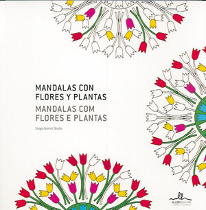 Mandalas con flores y plantas