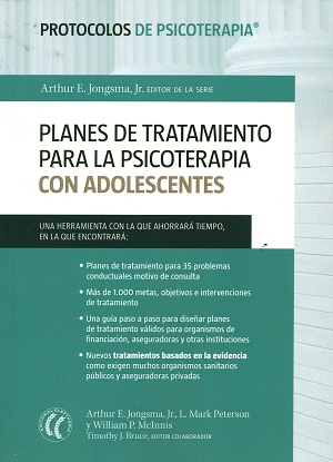 
            Planes de tratamiento para la psicoterapia con adolescentes