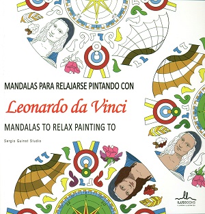 Mandalas para relajarse pintando con Leonardo da Vinci