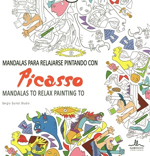 Mandalas para relajarse pintando con Picasso