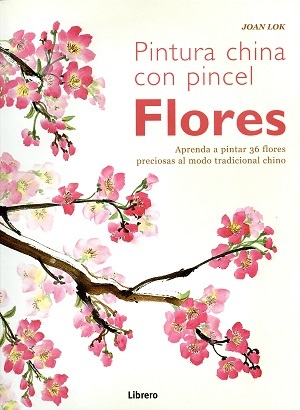 Pintura china con pincel: Flores