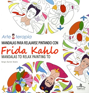 Mandalas para relajarse pintando con Frida Kahlo