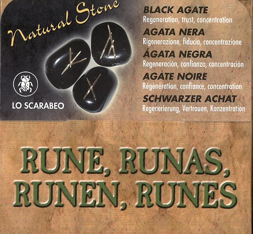 
            Runas Ágata negra