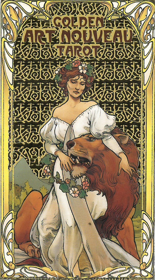 
            Tarot golden art nouveau