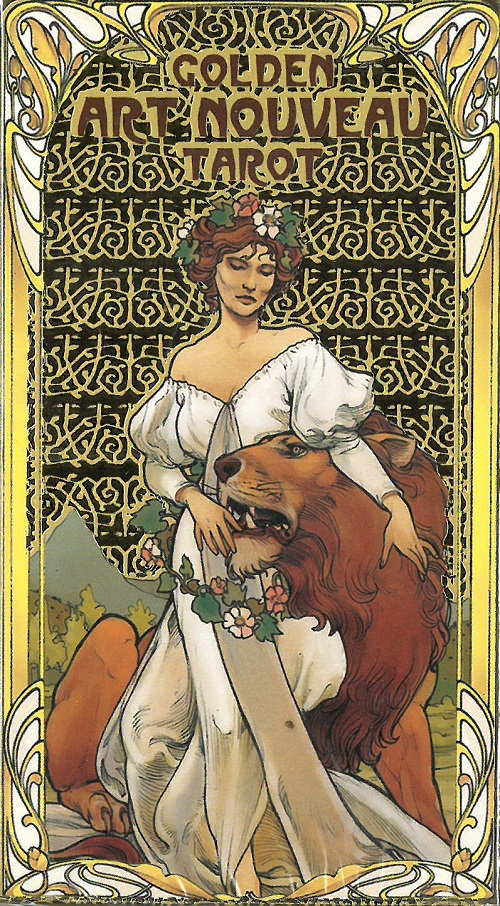 Tarot golden art nouveau