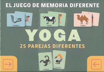 El juego de memoria diferente, yoga