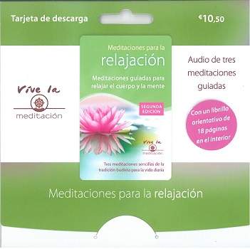 Meditaciones para la relajación (Tarjeta descarga)