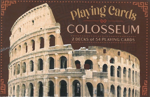 Colosseum playing cards