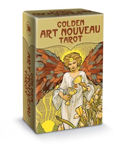 
            Tarot mini golden art nouveau