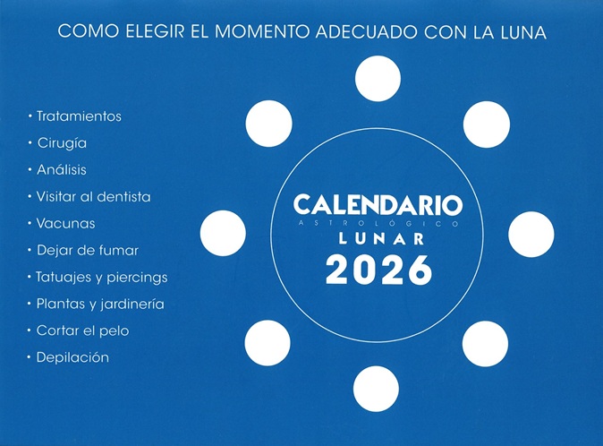 Calendario astrológico lunar 2026