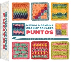 
            Mezcla y combina granny squares puntos