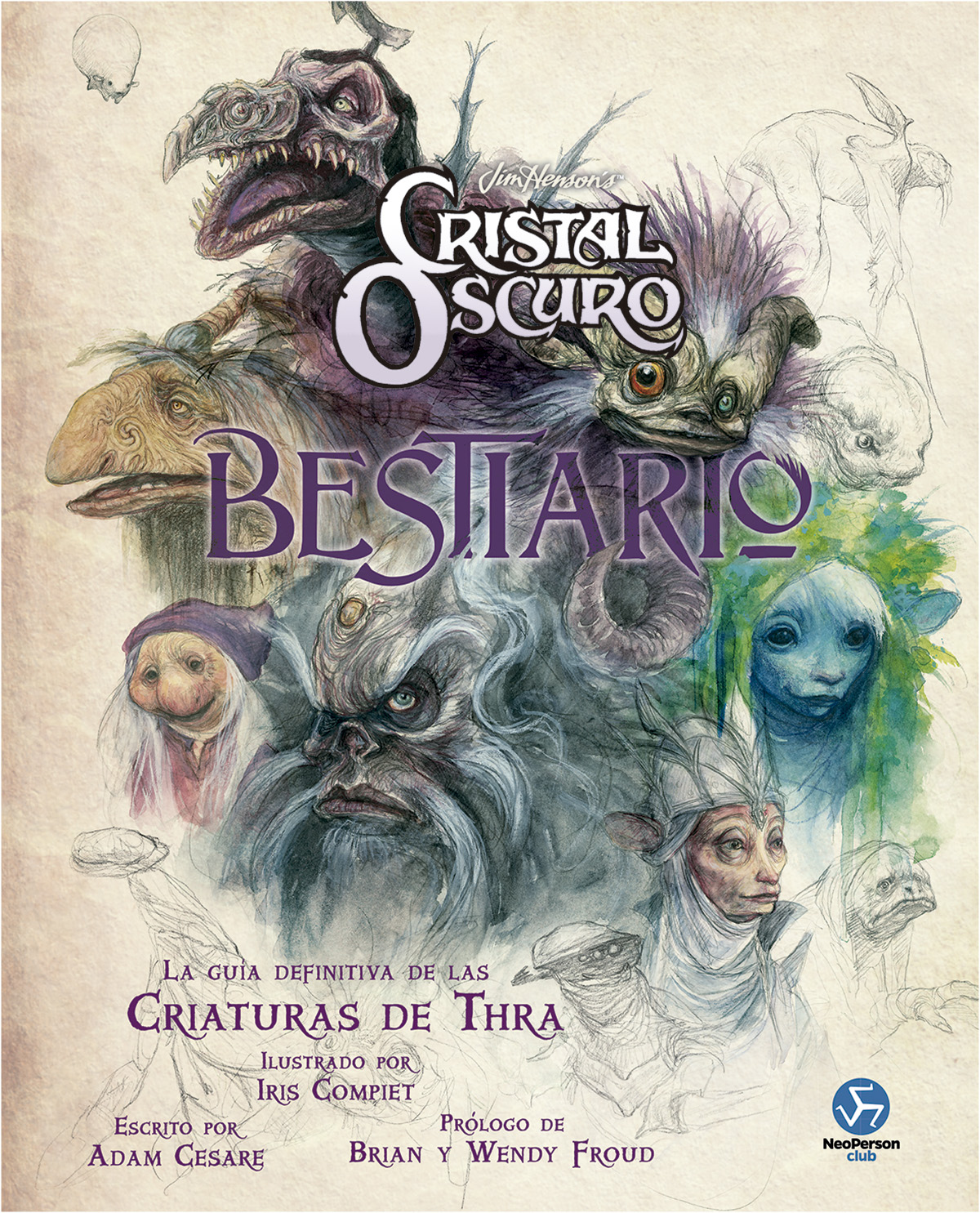 
            Cristal oscuro. Bestiario