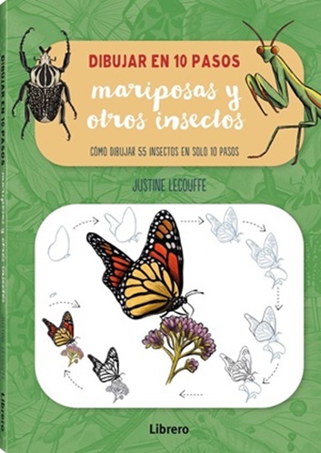 
            Dibujar en 10 pasos mariposas y otros insectos