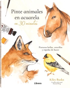 
            Pinte animales en acuarela en 30 minutos