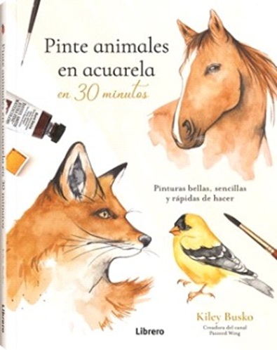 
            Pinte animales en acuarela en 30 minutos